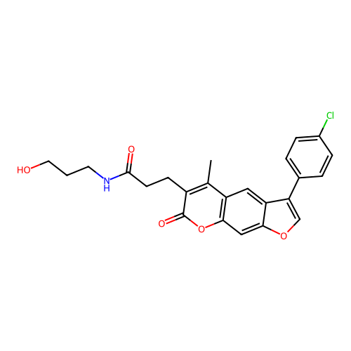 C24H22ClNO5 structure