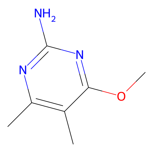 4-Methoxy-5,6-dimethylpyrimidin-2-amine structure
