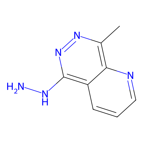 5-Hydrazinyl-8-methylpyrido[2,3-d]pyridazine structure