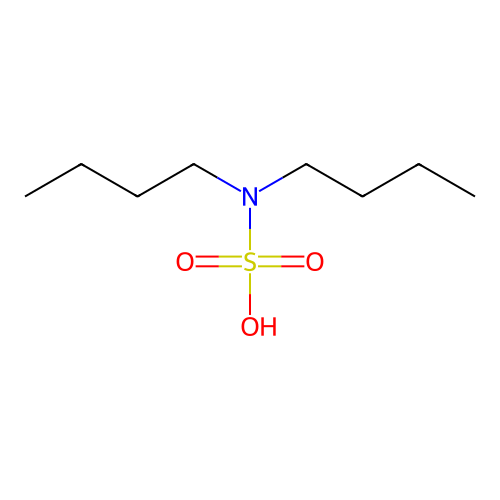 二丁基氨基磺酸 structure