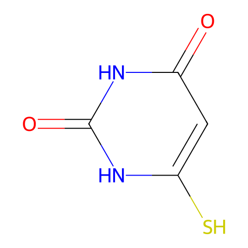 6-sulfanyl-1H-pyrimidine-2,4-dione structure
