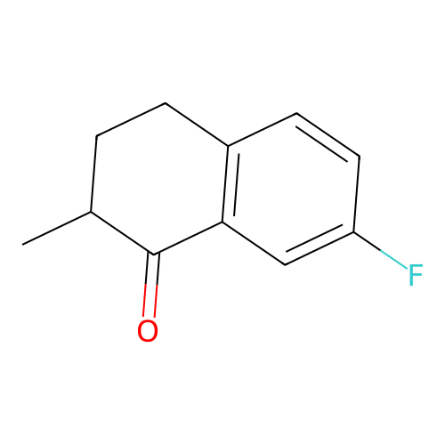 7-Fluoro-2-methyl-1,2,3,4-tetrahydronaphthalen-1-one structure