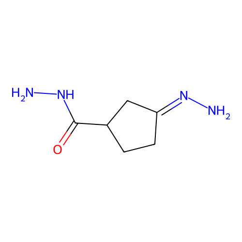 3-亚肼基环戊烷-1-甲酰肼 structure