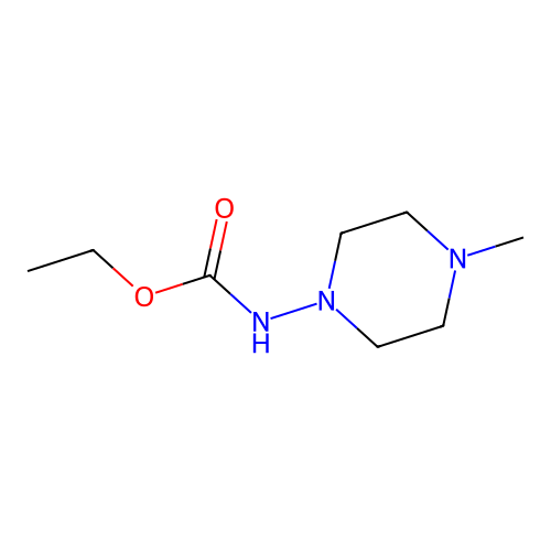 ethyl N-(4-methylpiperazin-1-yl)carbamate structure
