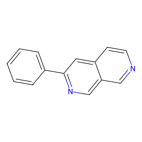 3-Phenyl-2,7-naphthyridine structure