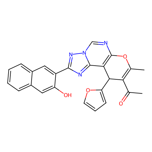 C25H18N4O4 structure