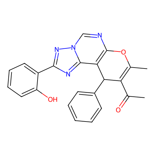 C23H18N4O3 structure