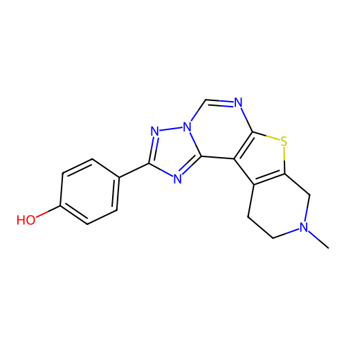 C17H15N5OS structure