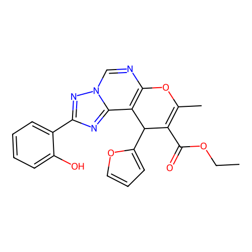 C22H18N4O5 structure