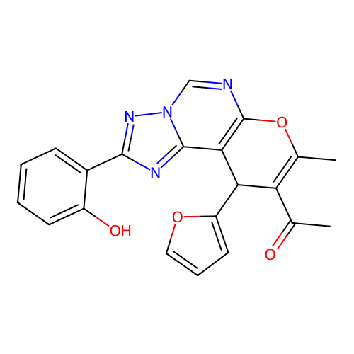C21H16N4O4 structure