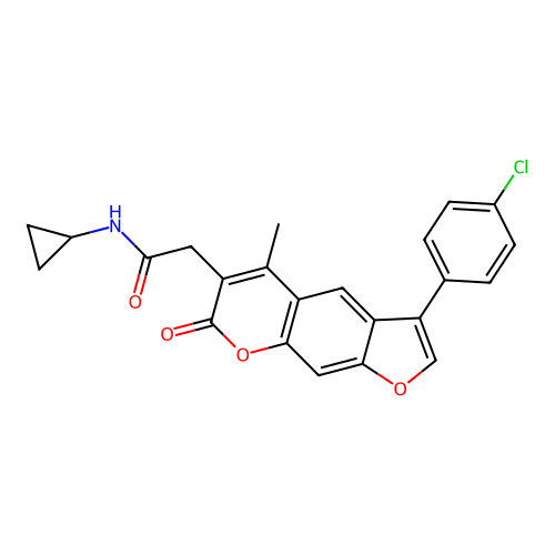 C23H18ClNO4 structure