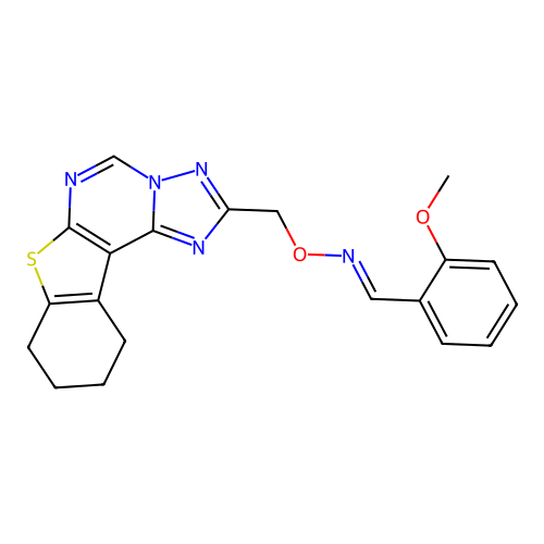 C20H19N5O2S structure