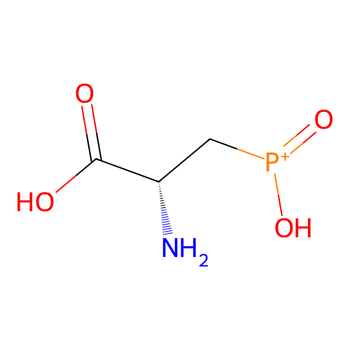 Alanine, 3-(hydroxyphosphinyl)- structure