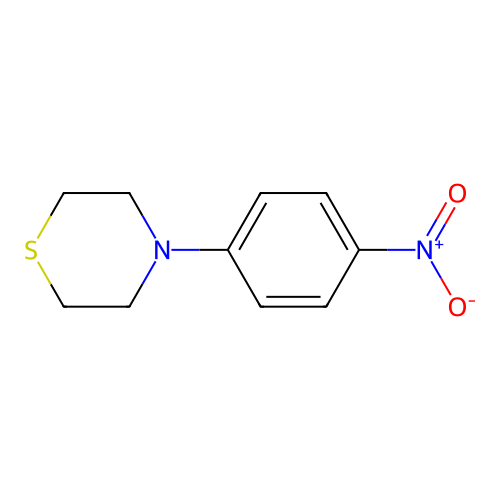 4-(4-Nitrophenyl)thiomorpholine structure