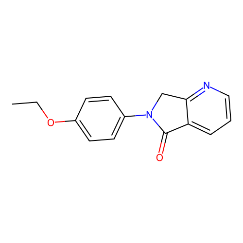 5h-Pyrrolo[3,4-b]pyridin-5-one,6-(4-ethoxyphenyl)-6,7-dihydro- structure