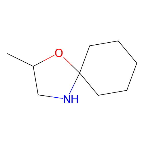 2-Methyl-1-oxa-4-azaspiro[4.5]decane structure