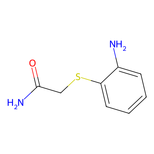 2-[(2-Aminophenyl)thio]acetamide structure