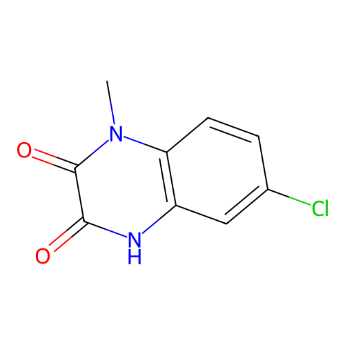 6-Chloro-1-methylquinoxaline-2,3(1H,4H)-dione structure