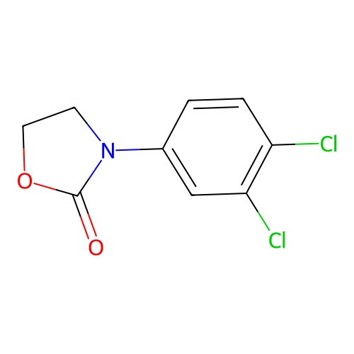 3-(3,4-Dichlorophenyl)-1,3-oxazolidin-2-one structure