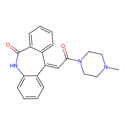 Darenzepine structure