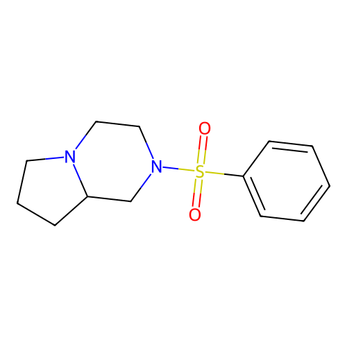 2-(Phenylsulfonyl)octahydropyrrolo[1,2-a]pyrazine structure
