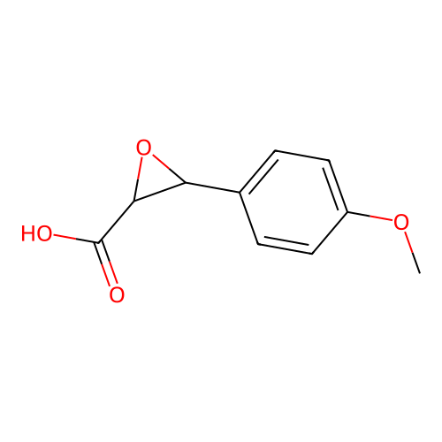3-(4-methoxyphenyl)oxirane-2-carboxylic Acid structure