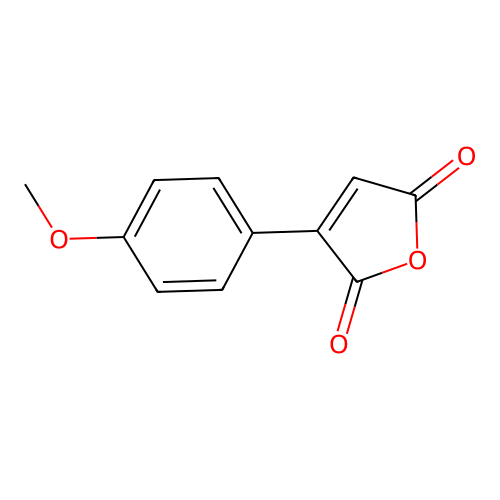 3-(4-Methoxyphenyl)furan-2,5-dione structure