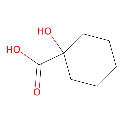 1-Hydroxycyclohexanecarboxylic acid structure