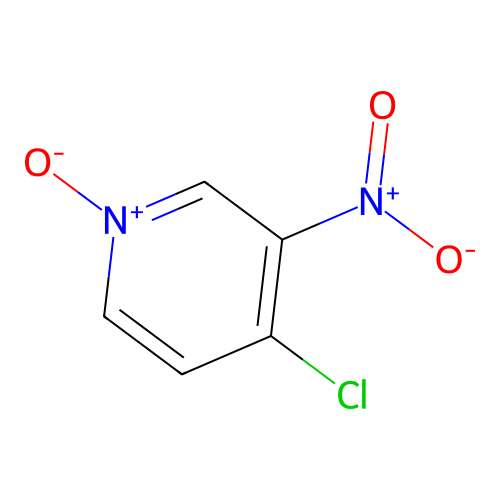 4-Chloro-3-nitropyridine 1-oxide structure