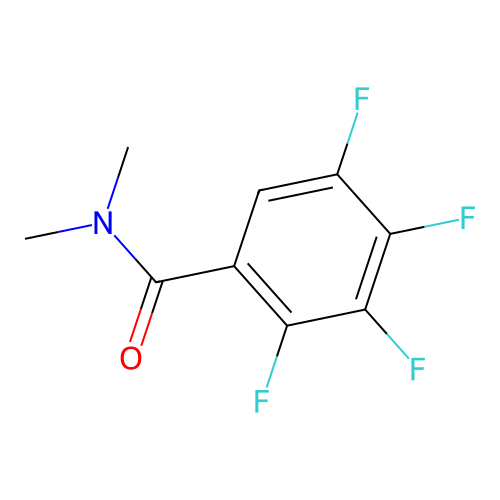 Benzamide, 2,3,4,5-tetrafluoro-N,N-dimethyl- structure