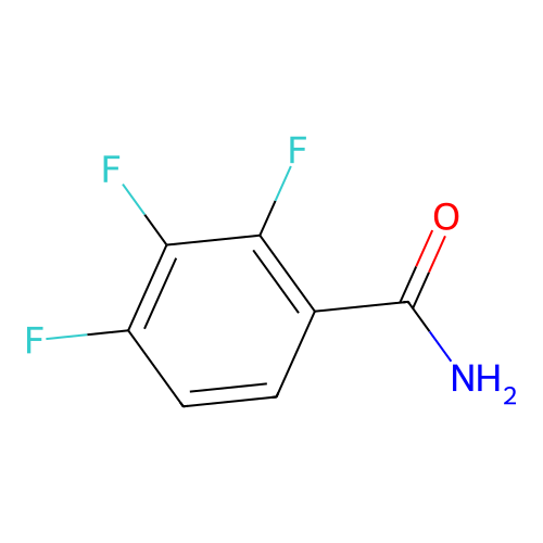 2,3,4-Trifluorobenzamide structure