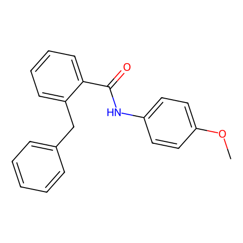 Benzamide, N-(4-methoxyphenyl)-2-(phenylmethyl)- structure