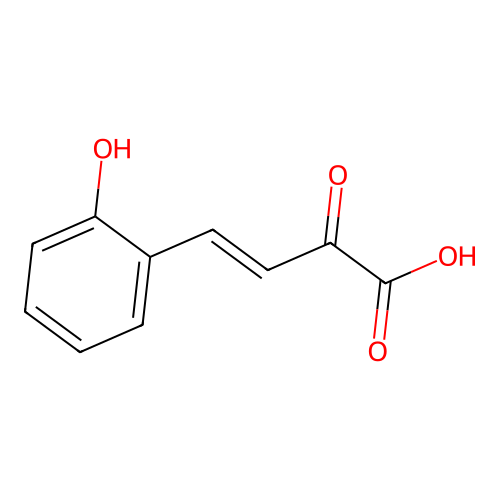 2-Hydroxybenzalpyruvate structure