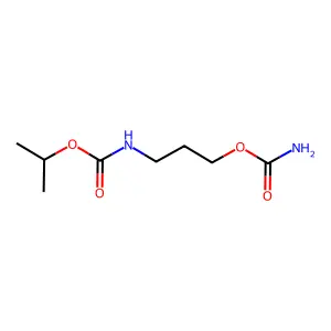 Carbamic acid, (3-hydroxypropyl)-, isopropyl ester, carbamate structure