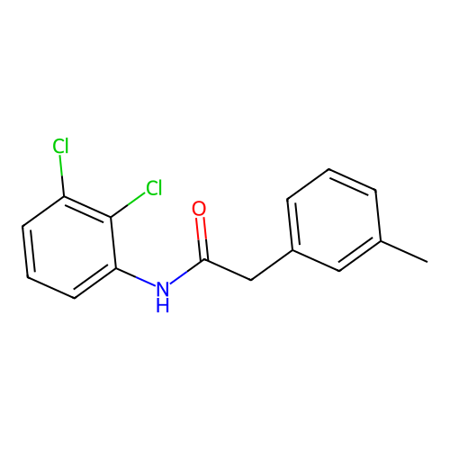 N-(2,3-dichlorophenyl)-2-(3-methylphenyl)acetamide structure