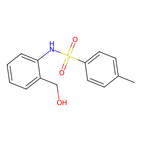 N-(2-(Hydroxymethyl)phenyl)-4-methylbenzenesulfonamide structure