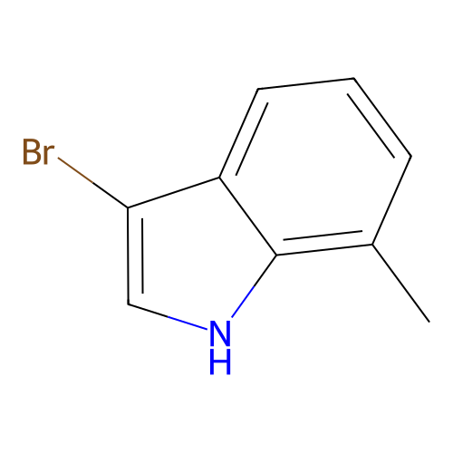 3-Bromo-7-methyl-1h-indole structure