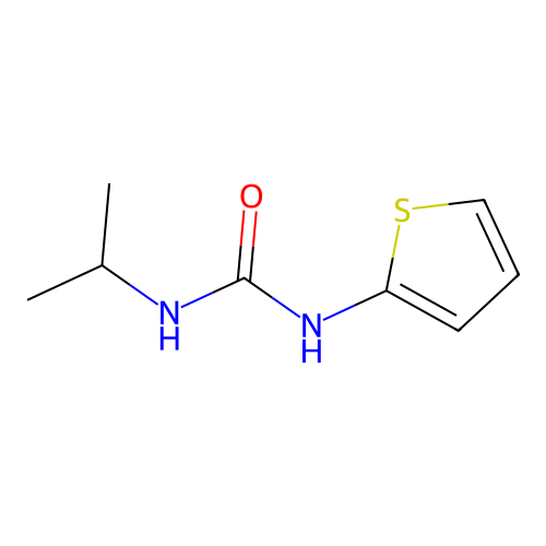1-Isopropyl-3-(thiophen-2-yl)urea structure