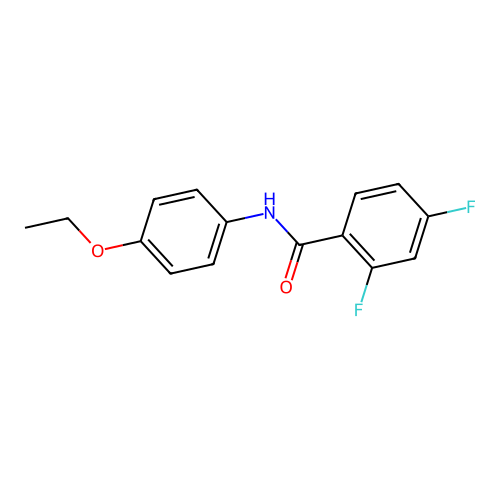 N-(4-ethoxyphenyl)-2,4-difluorobenzamide structure