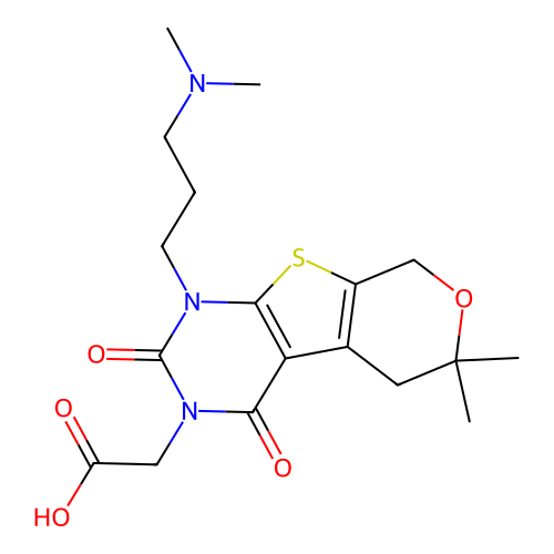 C18H25N3O5S structure