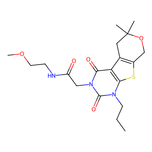 C19H27N3O5S structure