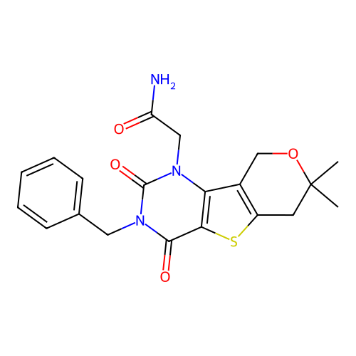 C20H21N3O4S structure