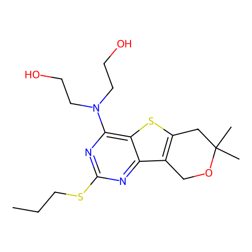 C18H27N3O3S2 structure