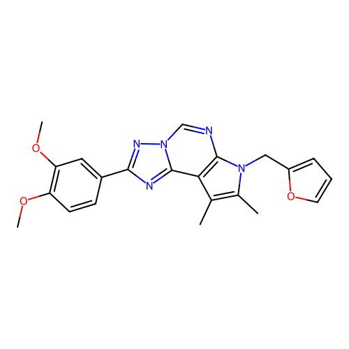 C22H21N5O3 structure