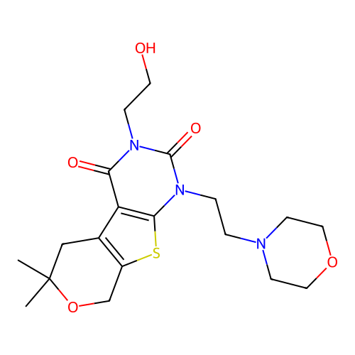C19H27N3O5S structure