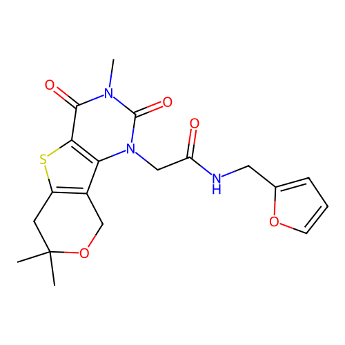 C19H21N3O5S structure