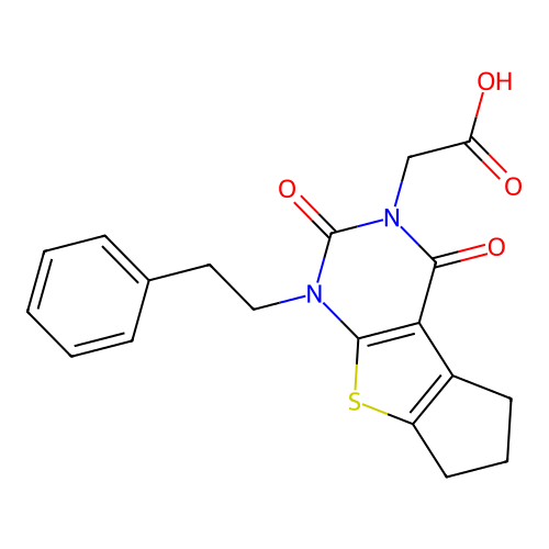 C19H18N2O4S structure