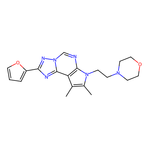 C19H22N6O2 structure