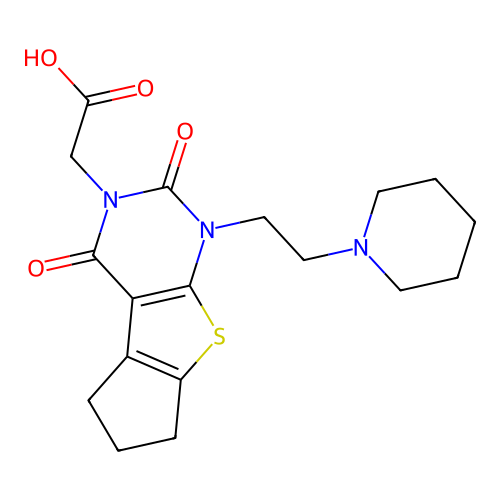 C18H23N3O4S structure