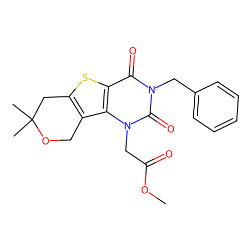 C21H22N2O5S structure